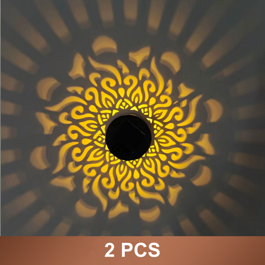 💡💓Surprise Price🔥Solar-Powered Mandala Projector Light🎁🏠