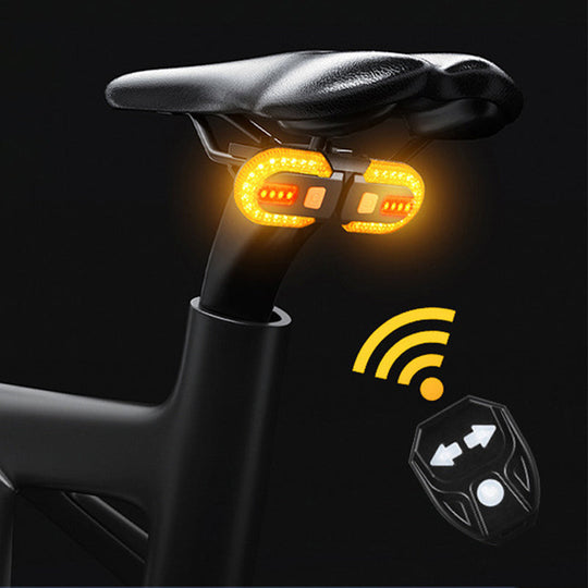 Cykel Trådlös Fjärrkontroll Vänd bakljus