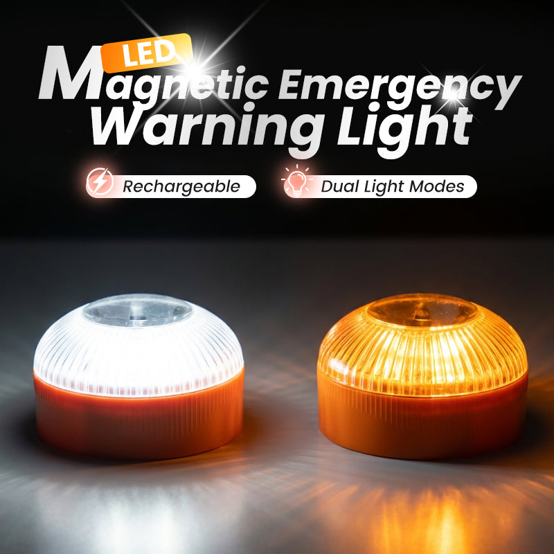 🔈🔈50% korting🔥Magnetische LED-noodwaarschuwingslamp