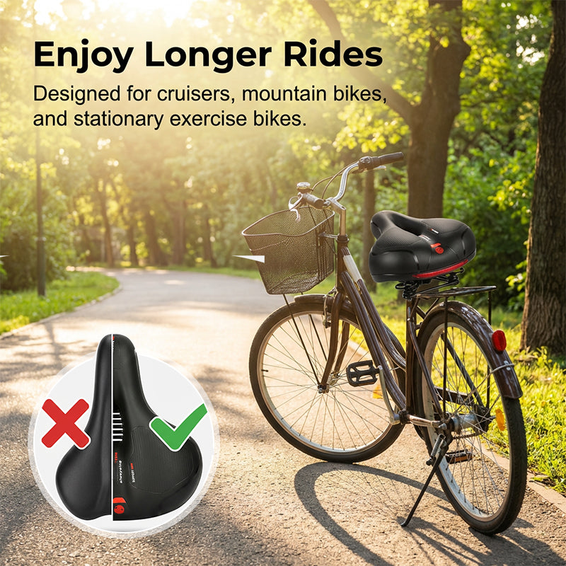 🔈🔈30% 0FF🚲Ergonomic Breathable Bicycle Saddle with Memory Foam🔥
