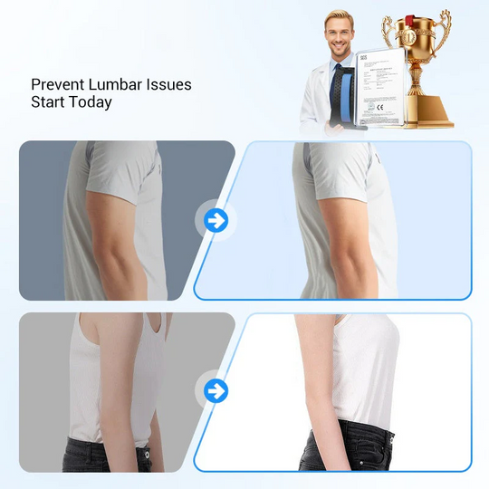 🎁2026 New Arrivals 50% OFF💥Magnetic Lumbar Stretcher – Acupressure Massage, Portable Design & Relieves Back Pain ✨