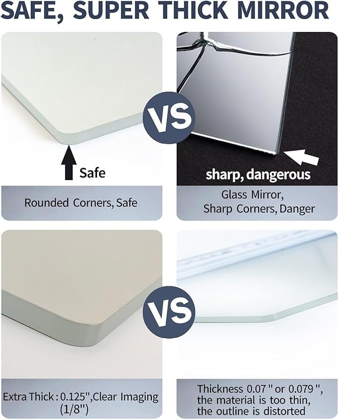 🔥Ultra High Definition Acrylic Wall Mirrors✨