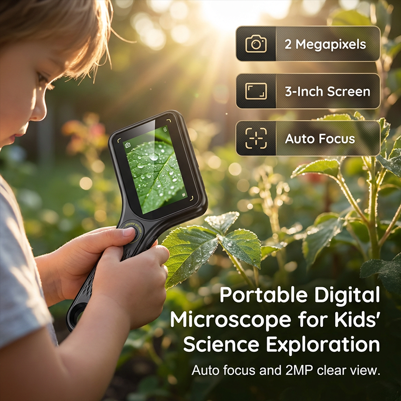 ⏳Time-Limited Special⏰Portable Handheld Digital Microscope