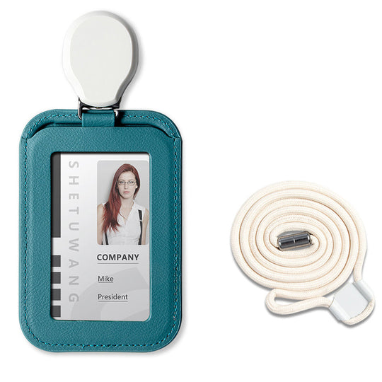 Retractable ID Badge Holder with Lanyard