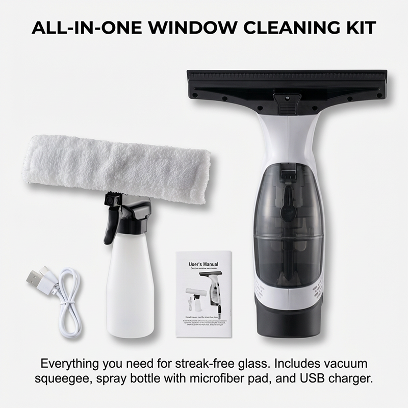 ⚡Electric Window Vacuum Cleaner with Extension Rod✨