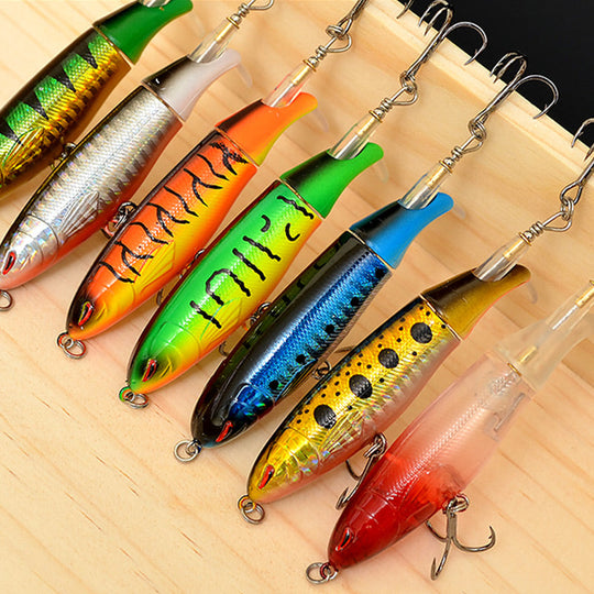 🥳2026 HOT SALE🥳💞50K+ SOLD!🌊🎣 50% OFF! Propeller Lure – Rotating cupped tail, dual‑loop head, 6 colors. Irresistible to picky fish! Your new secret weapon. 🏆💪