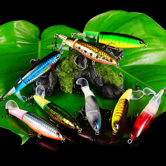 🥳2026 HOT SALE🥳💞50K+ SOLD!🌊🎣 50% OFF! Propeller Lure – Rotating cupped tail, dual‑loop head, 6 colors. Irresistible to picky fish! Your new secret weapon. 🏆💪