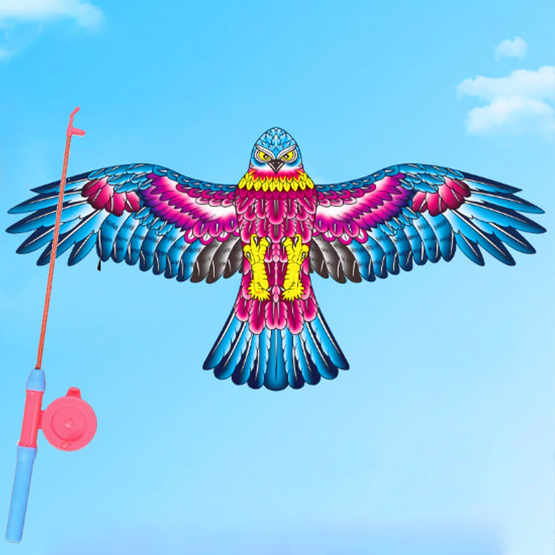 🔥2026 New Style🔥Trend Kids Creative Elastic Fishing Rod Kite – Backyard & Travel Essential