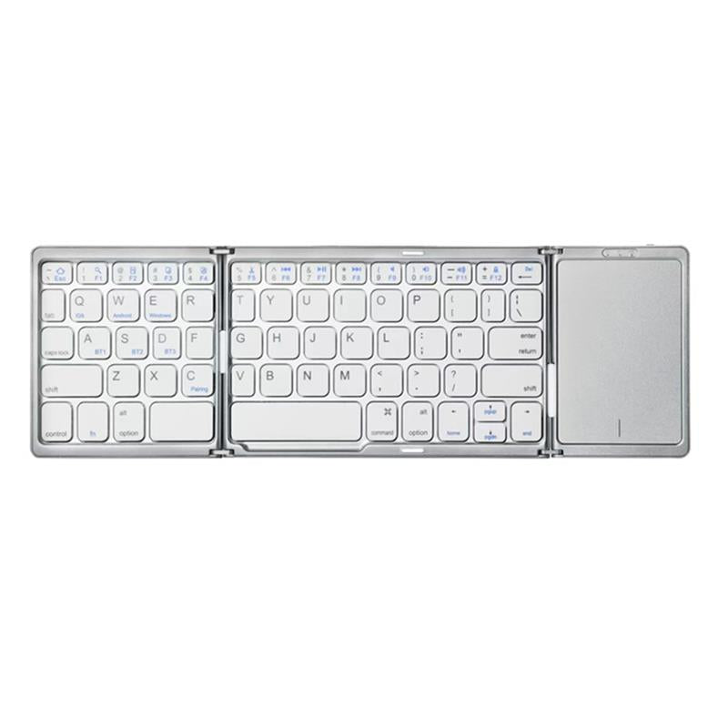 Clavier Bluetooth pliable avec pavé tactile