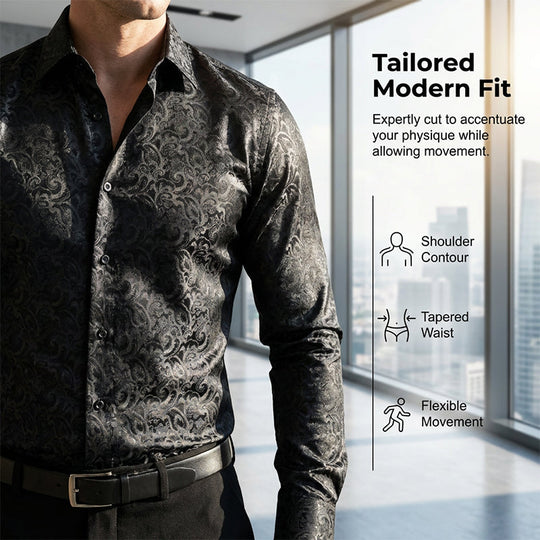 👔 50% OFF NOW! ⚡ Modern Fit Printed Shirt – Instantly Upgrade Your Look, Breathable Fabric & Versatile Style ✨