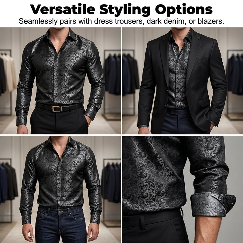👔 50% OFF NOW! ⚡ Modern Fit Printed Shirt – Instantly Upgrade Your Look, Breathable Fabric & Versatile Style ✨