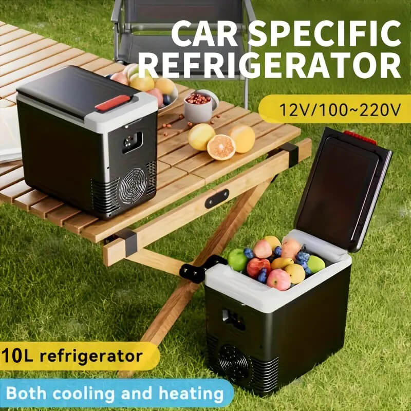 🔥Free Shipping ⏳Limited-time 50% off⏰2 in 1 Car Cooler & Warmer – Mini Fridge for Road Trips🚗🧊