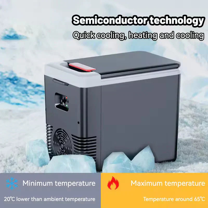 🔥Free Shipping ⏳Limited-time 50% off⏰2 in 1 Car Cooler & Warmer – Mini Fridge for Road Trips🚗🧊