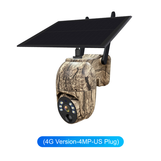 🥳2026 HOT SALE🥳💞50K+ SOLD!🏠⚡ 50% OFF! 2MP Solar PTZ Camera – 355° pan & tilt, eliminates blind spots. Built-in battery, solar rechargeable. Two-way talk, instant alerts. Tough enough for any weather. 🌧️🛡️