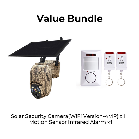 🥳2026 HOT SALE🥳💞50K+ SOLD!🏠⚡ 50% OFF! 2MP Solar PTZ Camera – 355° pan & tilt, eliminates blind spots. Built-in battery, solar rechargeable. Two-way talk, instant alerts. Tough enough for any weather. 🌧️🛡️