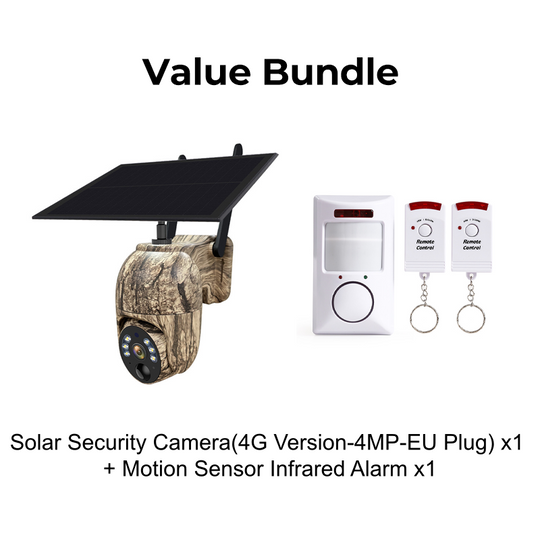 🥳2026 HOT SALE🥳💞50K+ SOLD!🏠⚡ 50% OFF! 2MP Solar PTZ Camera – 355° pan & tilt, eliminates blind spots. Built-in battery, solar rechargeable. Two-way talk, instant alerts. Tough enough for any weather. 🌧️🛡️