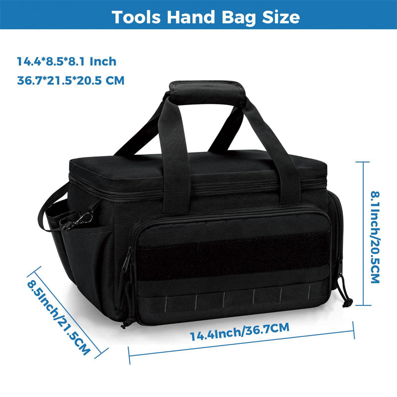 🧰 50% OFF NOW! 🔧 14-Inch Heavy-Duty Canvas Tool Bag – Durable, Large Capacity & Perfect for Organizing Tools 🛠️