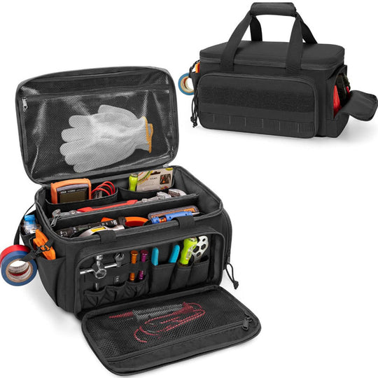 🧰 50% OFF NOW! 🔧 14-Inch Heavy-Duty Canvas Tool Bag – Durable, Large Capacity & Perfect for Organizing Tools 🛠️