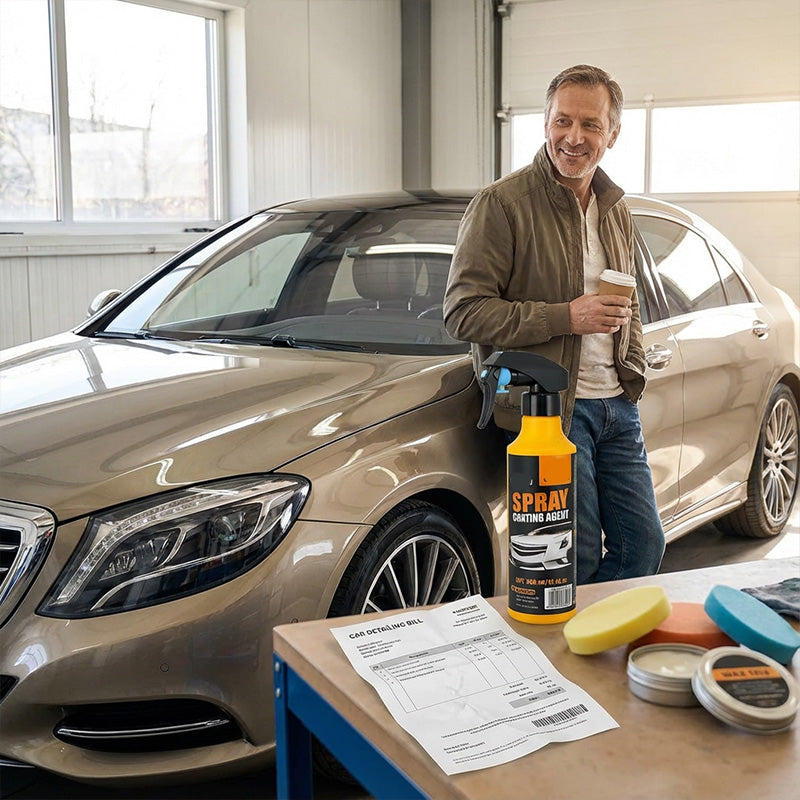 🔥Flash Sale& 50% OFF🔥Nano Hydrophobic Car Coating Spray