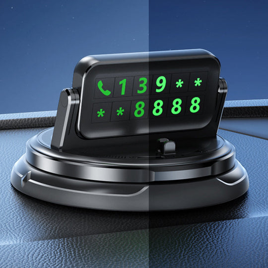 📱 Limited-Time Offer ! 🔥2-in-1 car phone holder + parking number plate – 360° rotation, fits heavy-duty cases. 5K+ sold! 🚗✨
