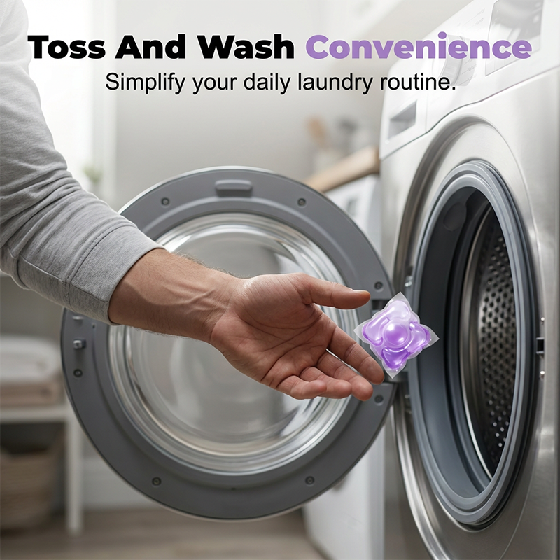 ✨2026 Hot Sale 55% OFF🔥5-in-1 White Musk Laundry Detergent Pods (80PCS)