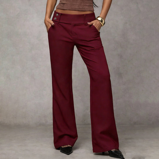 🔥2026 New Arrival ＆ Hot Sale ＆ 50％ Off🔥Women's Elegant Flared Suit Pants