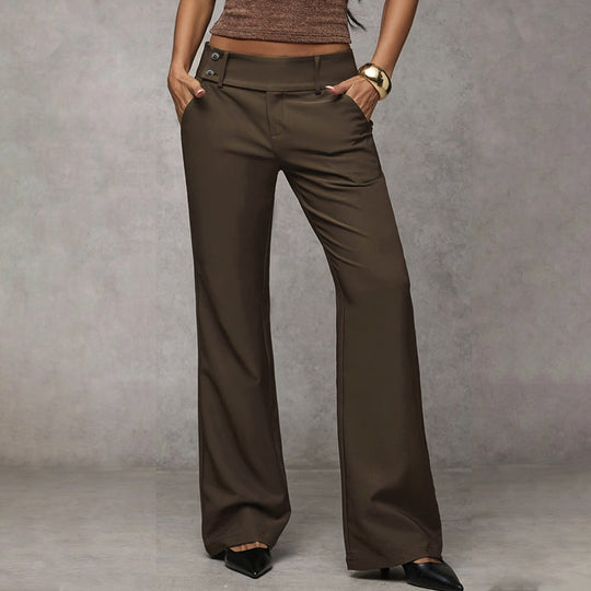 🔥2026 New Arrival ＆ Hot Sale ＆ 50％ Off🔥Women's Elegant Flared Suit Pants