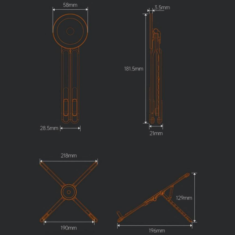 💐Universal Magnetic Stand – Compatible with Smartphones, Tablets & Switch 📱🎮【Exceptional Price】