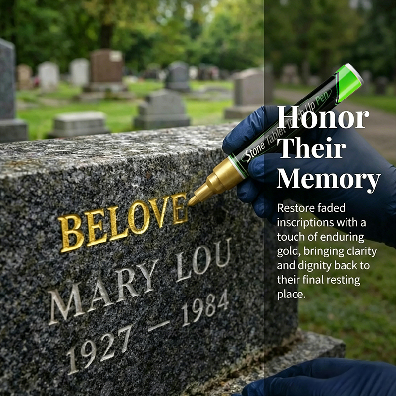 🔥 50% OFF🐦Tombstone Marker Pen for Faded Grave Inscriptions