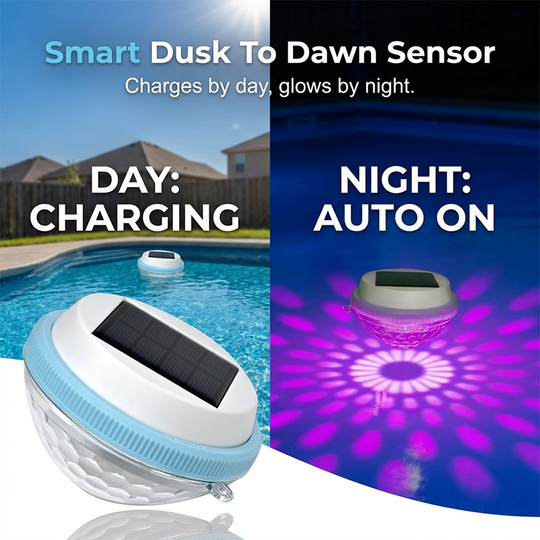 📉 Prices Dropped! Grab It Before It’s Gone 🏃‍♂️LED Solar Floating Pool Light