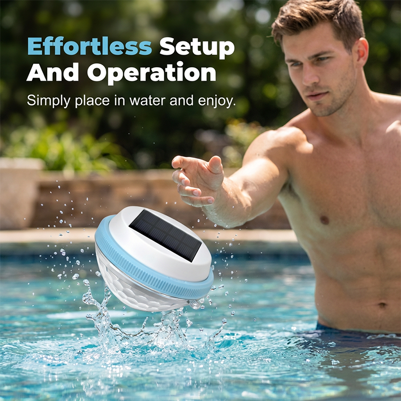 📉 Prices Dropped! Grab It Before It’s Gone 🏃‍♂️LED Solar Floating Pool Light