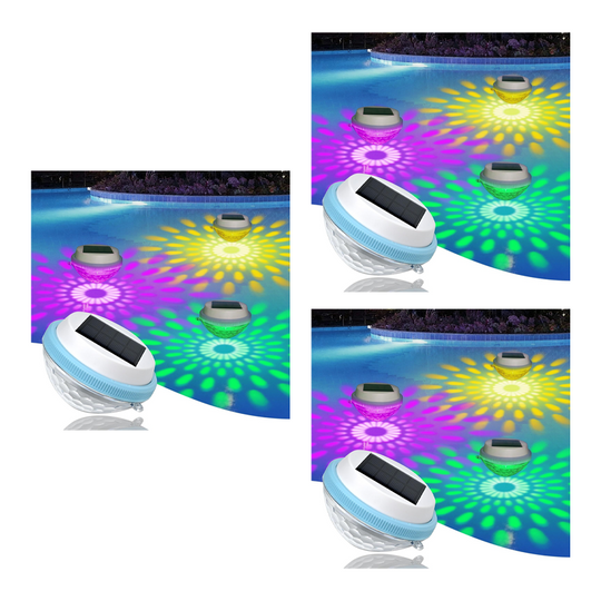 📉 Prices Dropped! Grab It Before It’s Gone 🏃‍♂️LED Solar Floating Pool Light