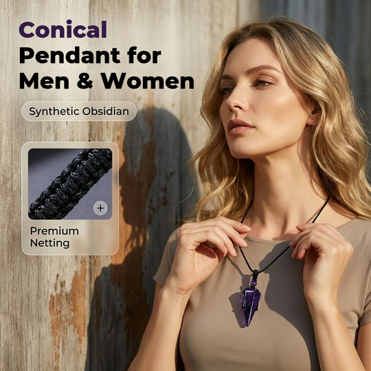 💗LAST DAY SALE 50% OFF⚡ Conical Pendant for Men & Women – Minimalist Design, Hypoallergenic Metal & Perfect for Daily Wear or Gifting 🎁