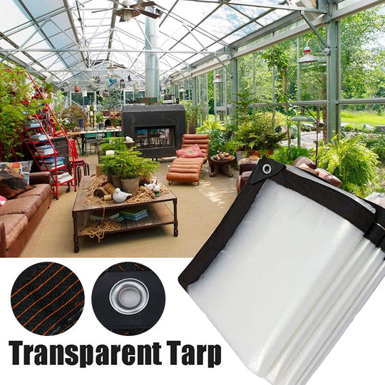 🧑‍🌾New arrival 50% OFF!🪴Heavy-Duty Transparent Waterproof Insulated Tarp