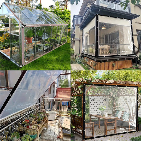 🧑‍🌾New arrival 50% OFF!🪴Heavy-Duty Transparent Waterproof Insulated Tarp