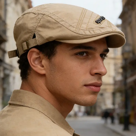 🧢 50% OFF NOW! 🌬️ All-Season Breathable Classic Flat Cap – Ivy Design, Adjustable Fit & Versatile Colors 💼