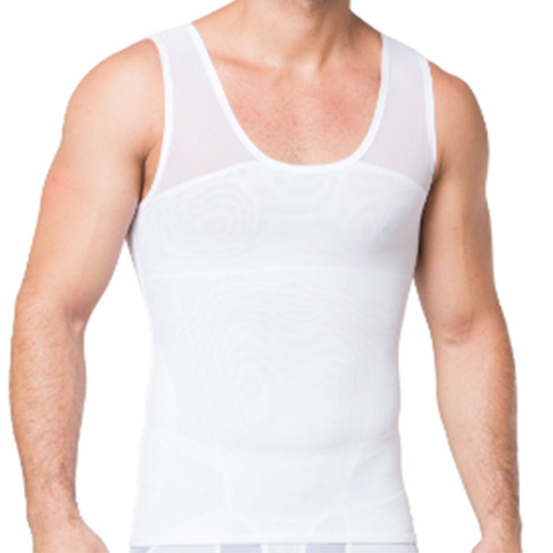 💪 Men's High-Elasticity Fitness & Shaping Tank Top – Instant Core Smoothing, All-Day Comfort! ✅💥