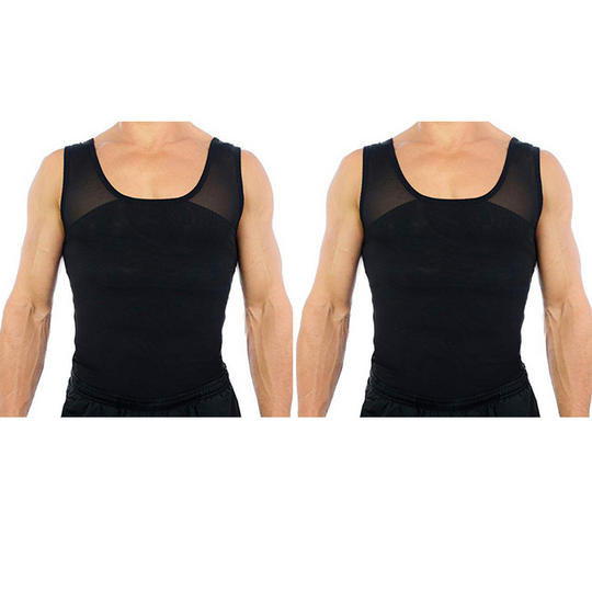 💪 Men's High-Elasticity Fitness & Shaping Tank Top – Instant Core Smoothing, All-Day Comfort! ✅💥