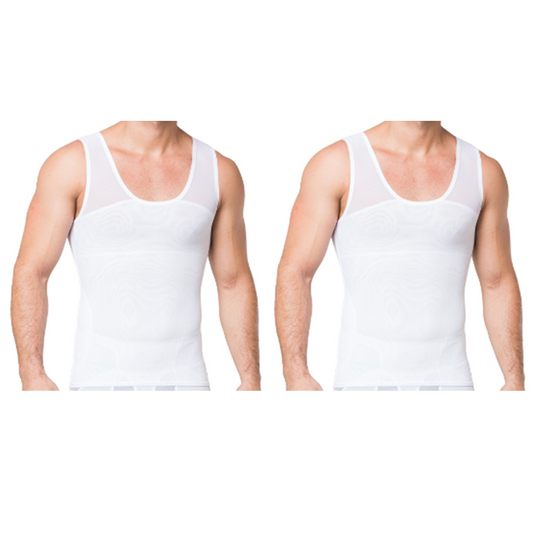 💪 Men's High-Elasticity Fitness & Shaping Tank Top – Instant Core Smoothing, All-Day Comfort! ✅💥