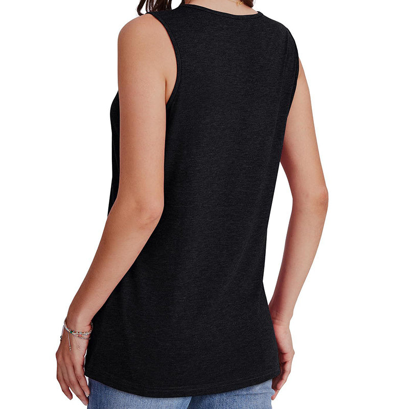 💖LAST DAY SALE: 30% OFF🏆Flash Sale🔥Women's Sleeveless V-Neck Slimming Loose Fit Casual Tank Top🎽