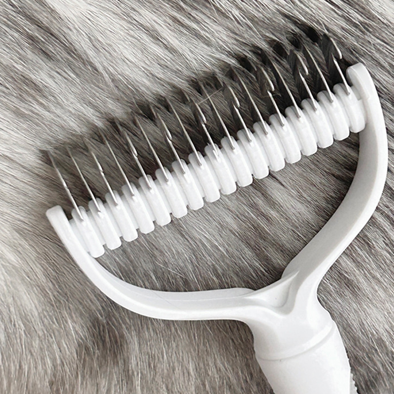 💖2026 Hot Sale💖  Dual-Sided Pet Grooming Rake