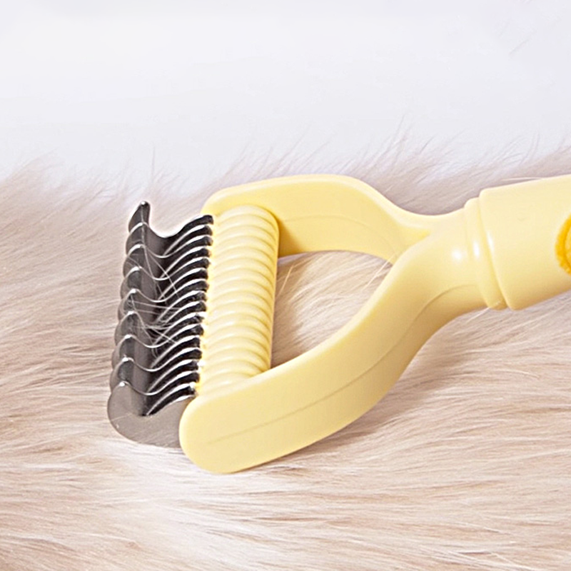 💖2026 Hot Sale💖  Dual-Sided Pet Grooming Rake