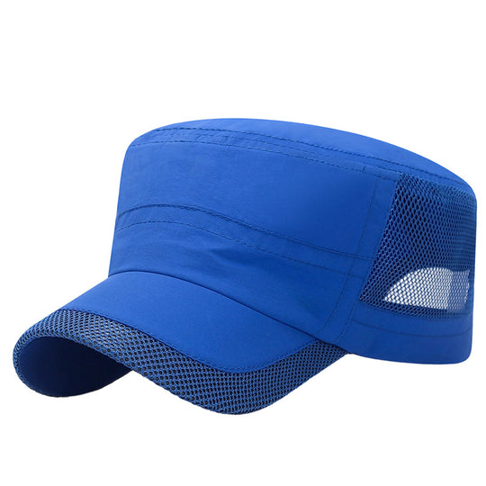 Outdoor Mesh Panel Flat Top Cap