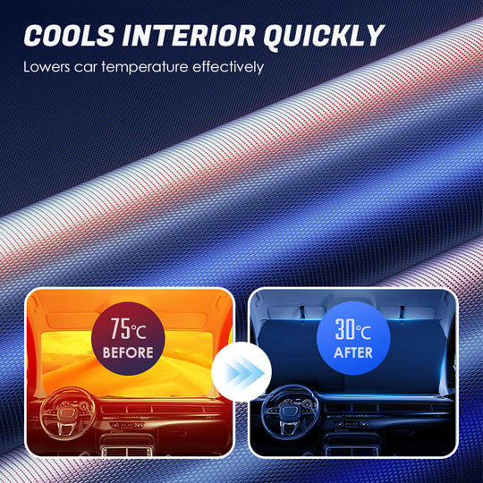 🔥2PCS Retractable Sunshade for Car Windshield