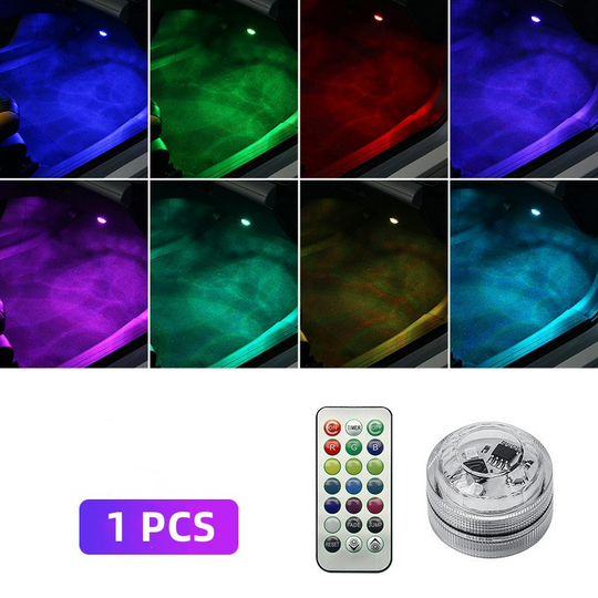 Wireless LED Ambient Lights for Car Interior