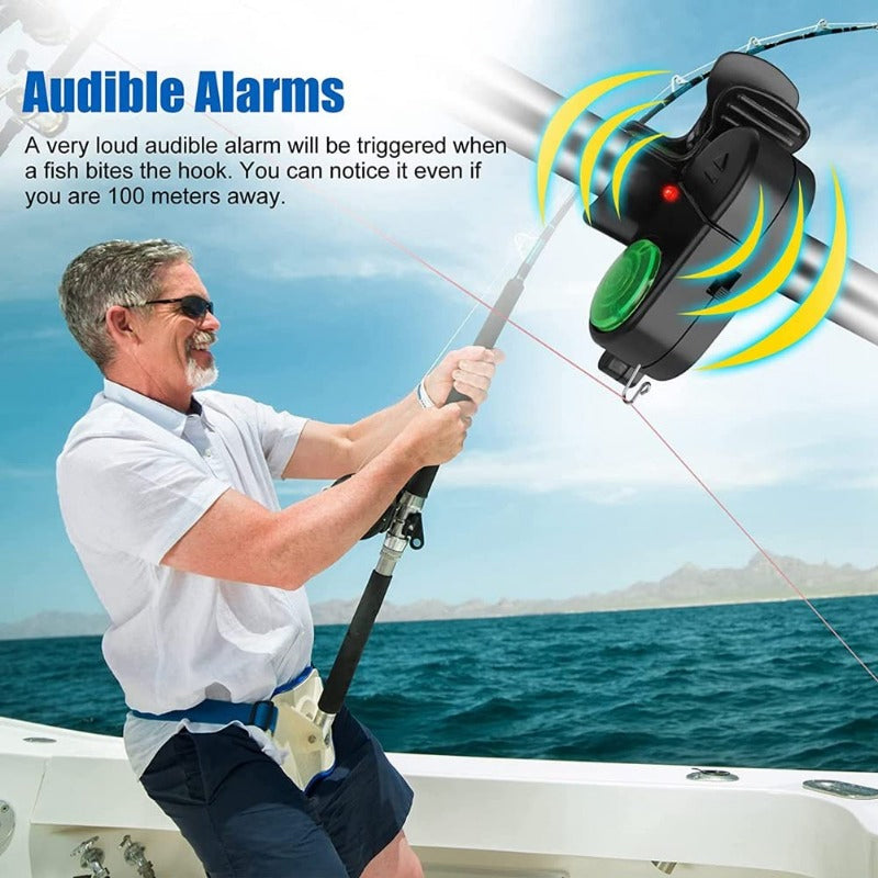 🔥Last Day 30% OFF -🎣Fishing Bite Alarm with Sound & LED Light