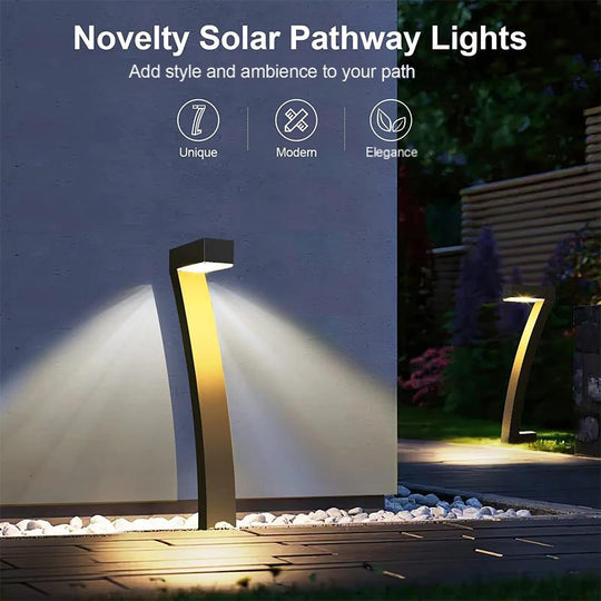 🔥2026 New Arrival ＆ Hot Sale🔥Creative Waterproof Solar Pathway Lights🏡💡