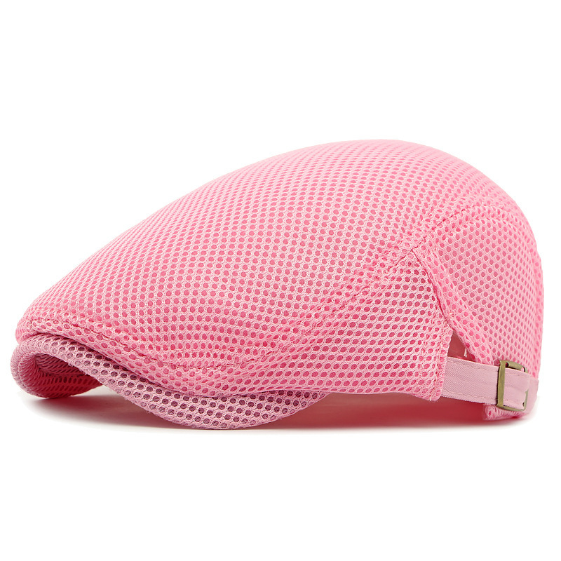 🧢 LIMITED TIME 30% OFF! 🍂 Breathable Flat Cap with Adjustable Strap – Mesh Fabric, Classic Ivy Style 🍁