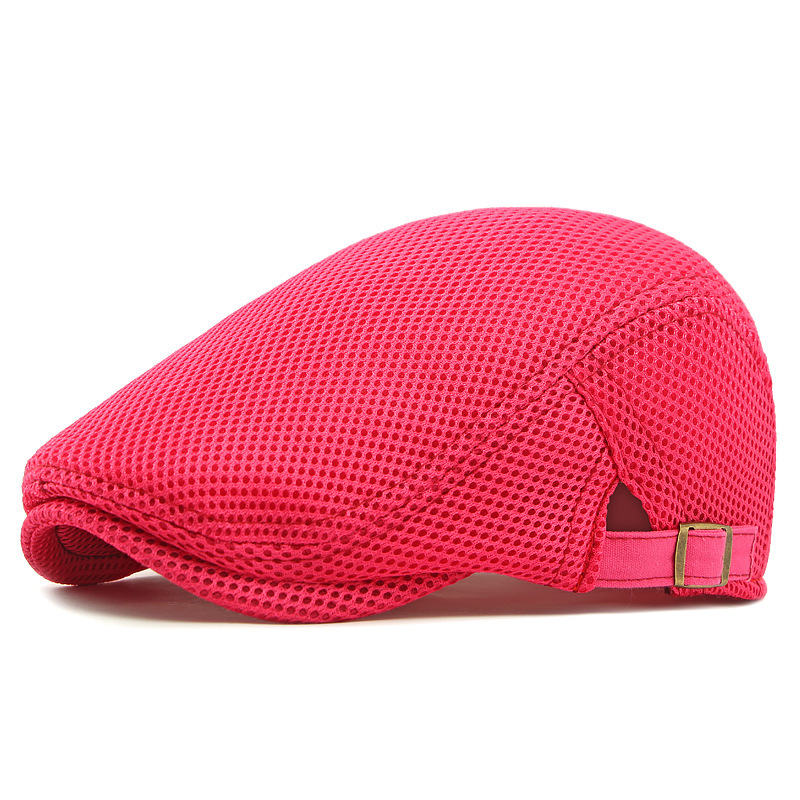 🧢 LIMITED TIME 30% OFF! 🍂 Breathable Flat Cap with Adjustable Strap – Mesh Fabric, Classic Ivy Style 🍁
