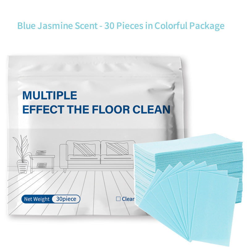 🌿30-Pieces Multi-Effect Floor Cleaning Sheets – Powerful Stain Removal & Fresh Scent